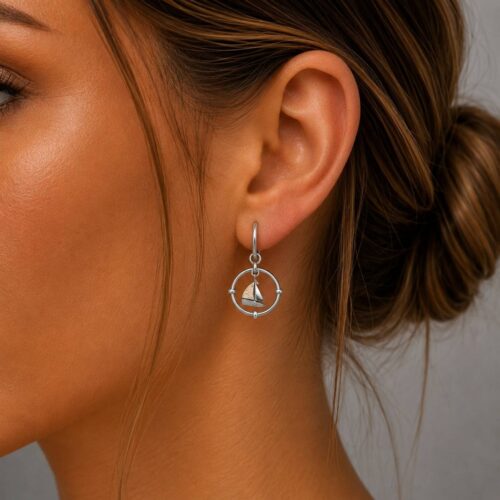 DUR Schmuck Creole SAILOR Strandsand, Edelstahl STE1016SA