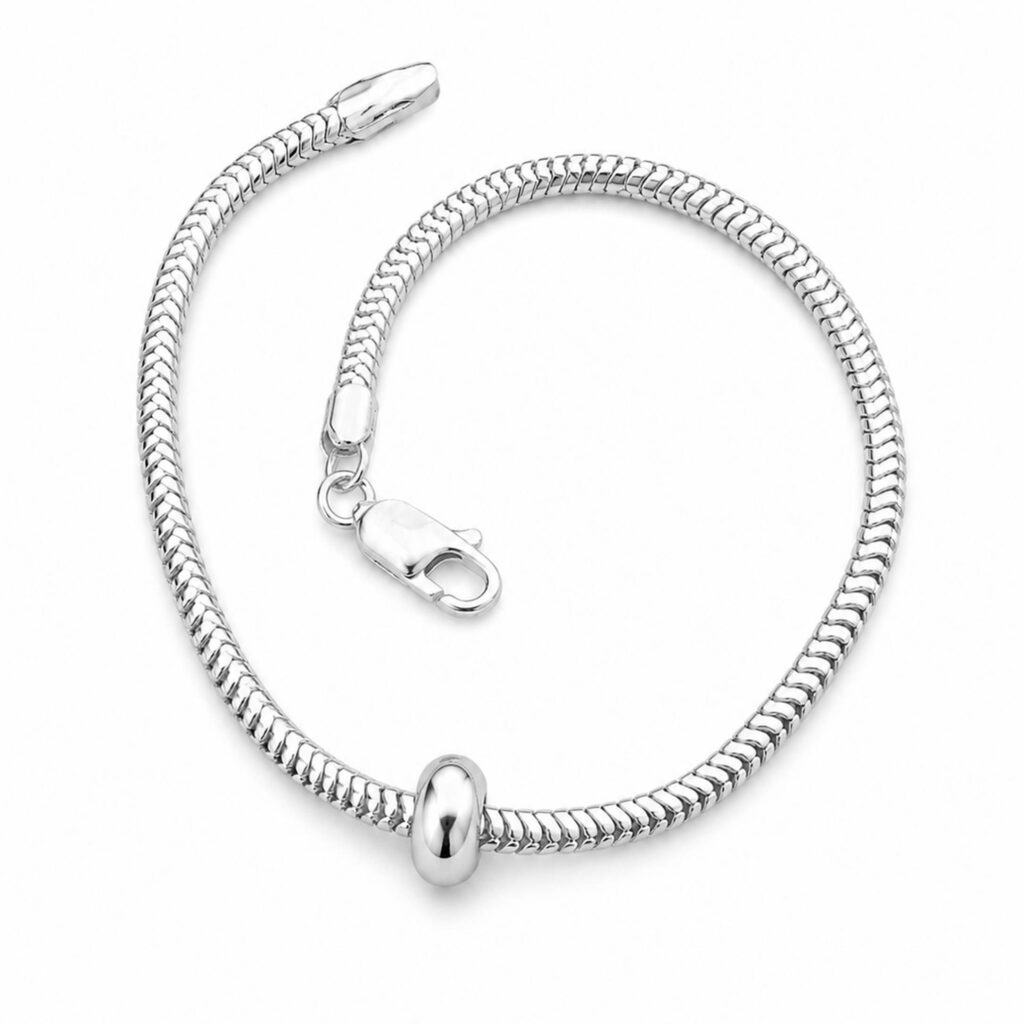 DUR Schmuck Bead 8mm Edelstahl (STF1010)